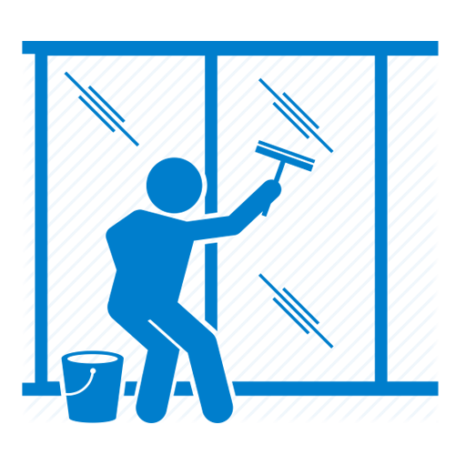 Cleaning windows icon
